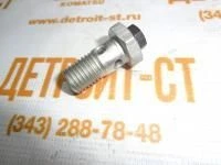 Болт-штуцер топливной трубки Cummins 6BT, EQB 3905860 (3903216, 3905406, 3911446) фото запчасти