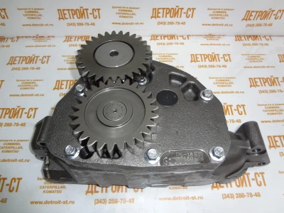 Насос масляный Cummins QSX15 4309499 (3100445, 2864073, 4298995, 3687528, 4024935, 4955955) фото запчасти