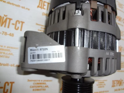 Генератор Cummins 12V 8722N (4988274, 19020204) фото запчасти