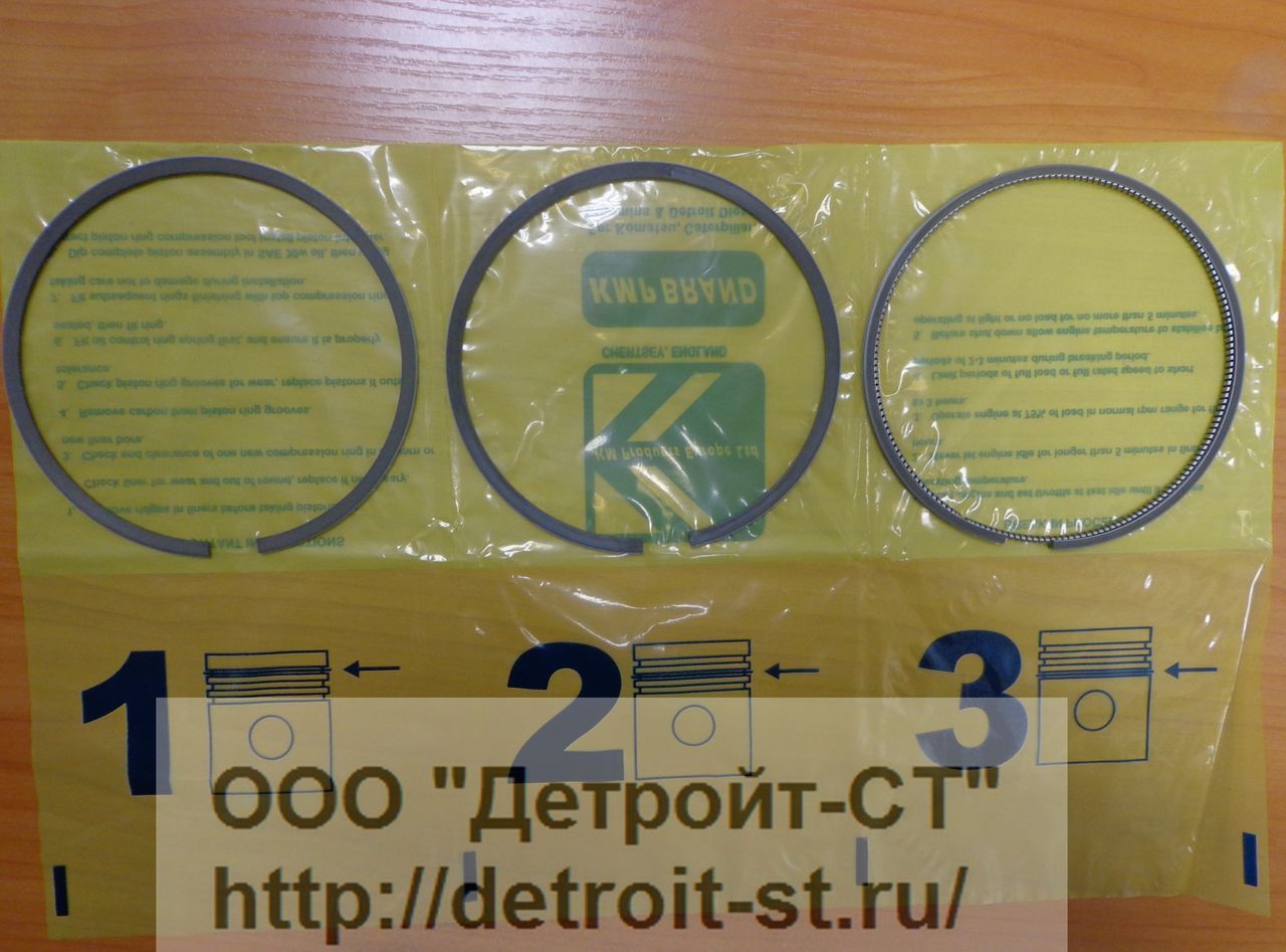 Поршневое кольцо для Komatsu PC-400-5 (к-т на цилиндр) Komatsu D85A-2,S6D125 6150-31-2033 фото запчасти