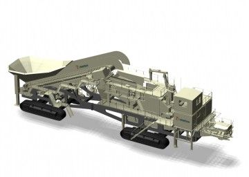 Компания Metso продала в Казахстан самую большую в мире мобильную дробильную установку