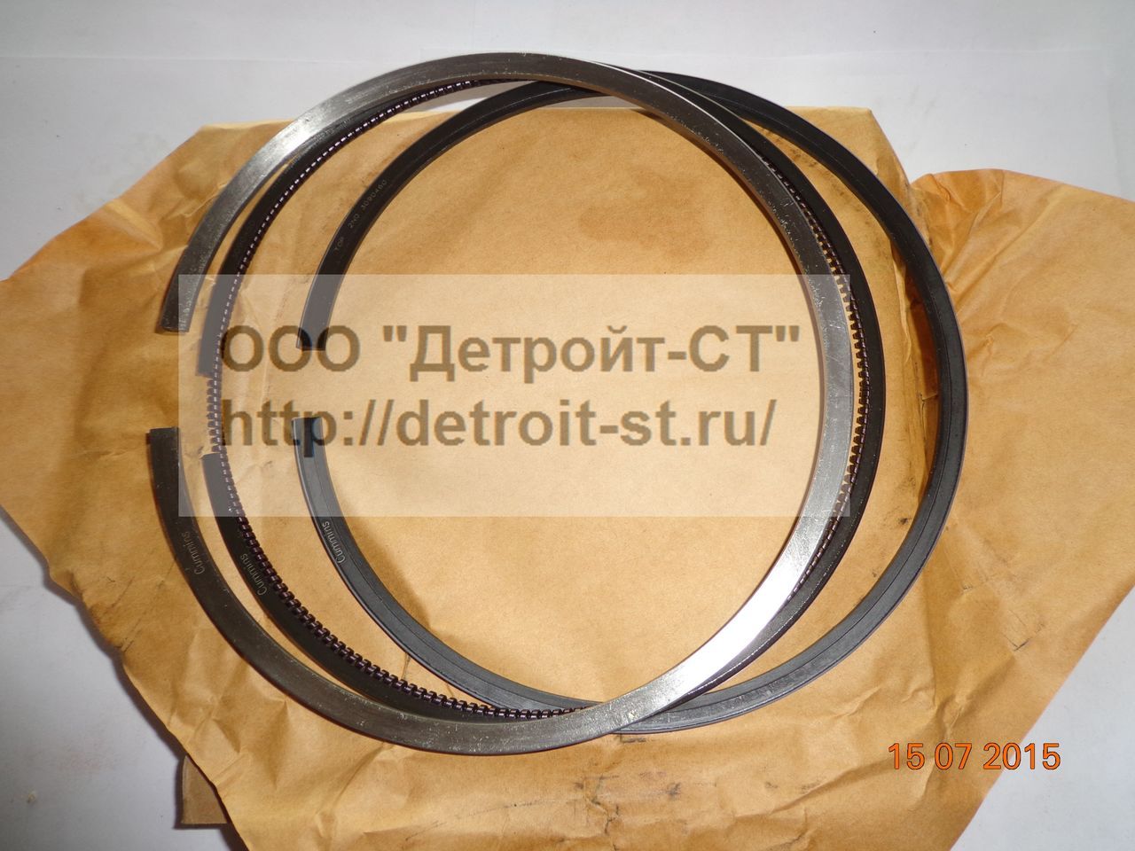 Комплект поршневых колец Cummins 4955975 (AR-10680, AR10680, 3803472, 3090450, 205710, 3090460, 205700, 3070589, 4081176, 3025450, 3046227, 205290, 4089500, 4352282, 3804571, 3631248) фото запчасти