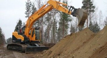 Новый экскаватор Hyundai в серии LCR-9: Robex 235