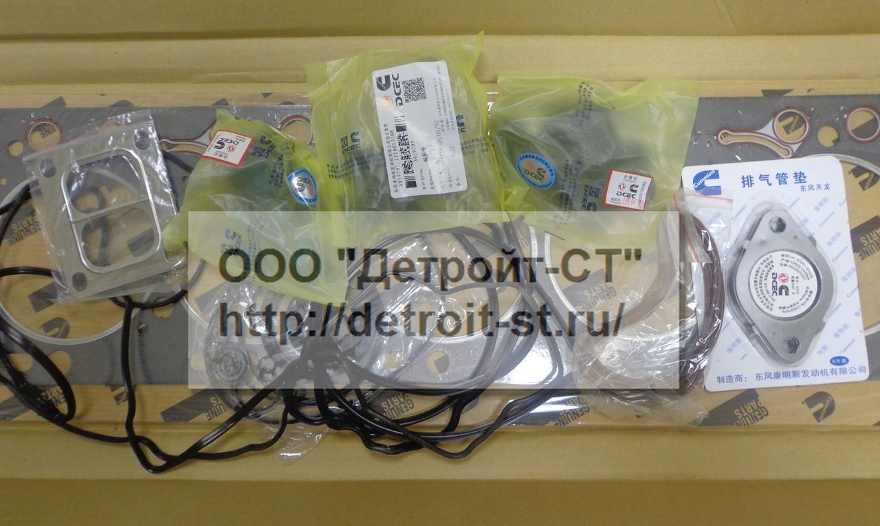 Комплект прокладок двигателя верх Cummins 4089978 фото запчасти