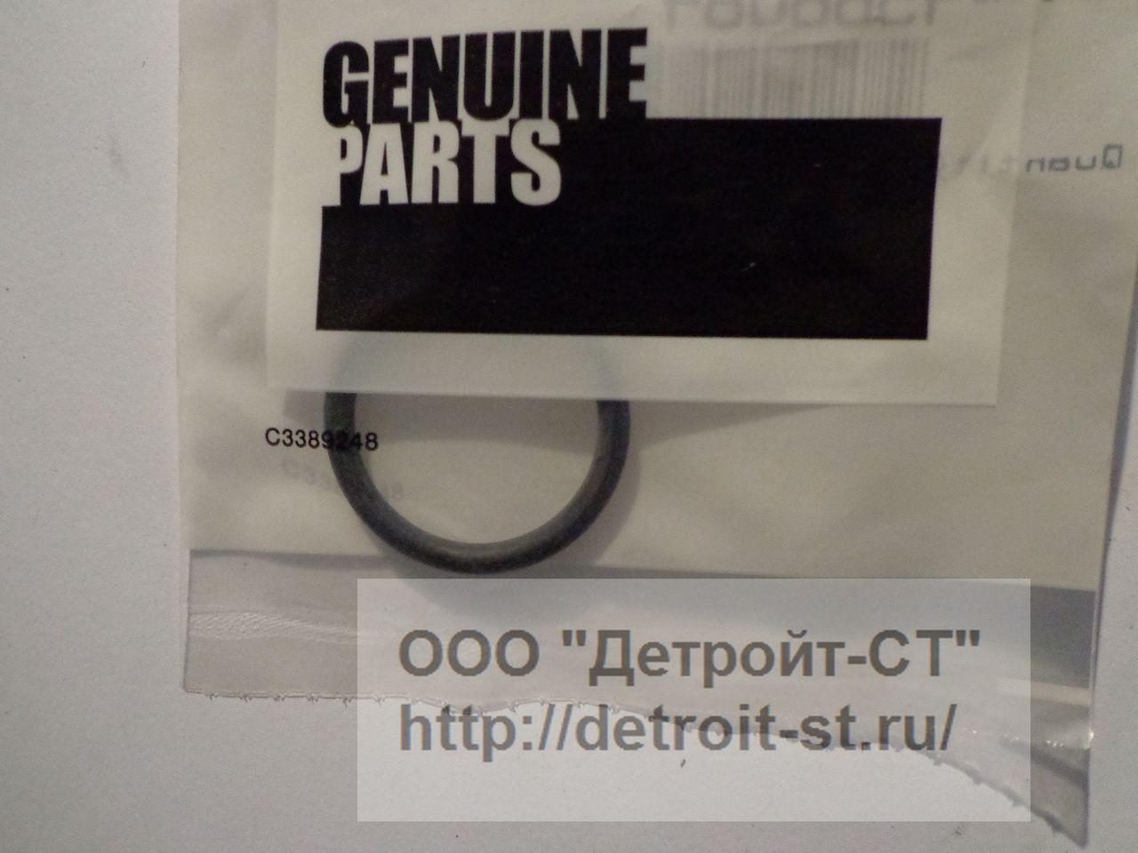 Кольцо уплотнительное маслоохладителя 4966084 Cummins ISX 15 фото запчасти