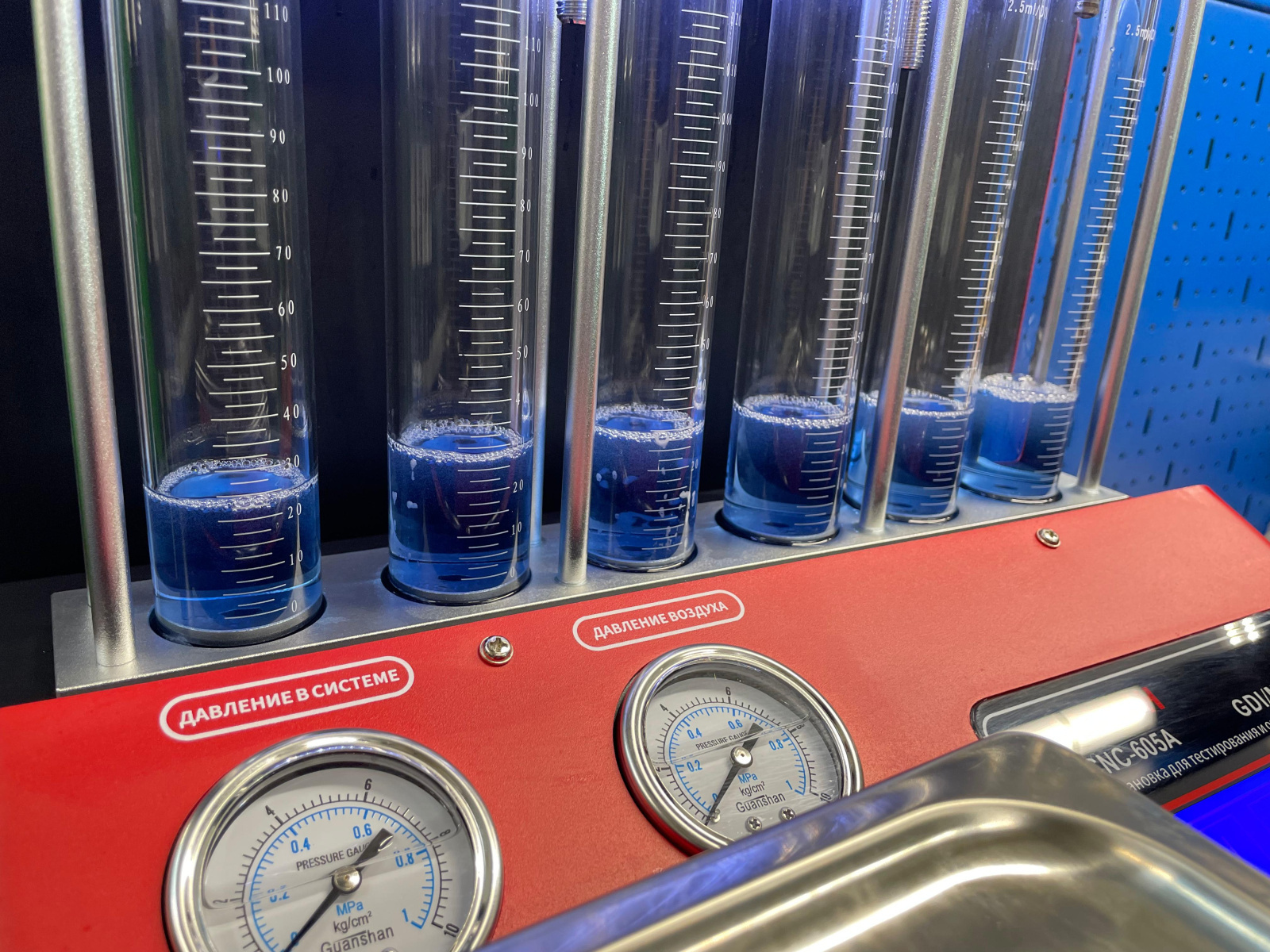 Стенд Launch CNC-605A для очистки и диагностики форсунок