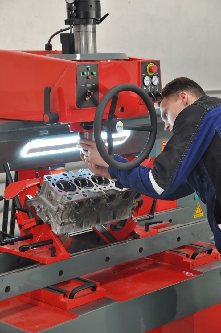 Работа на станке SJMC BV120