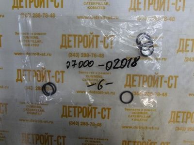 О-кольцо Komatsu 07000-02018 (07000-52018, 07000-12018, 07000-32018, 07000-42018, 208-38-11590) фото запчасти