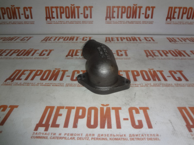 Соединение угловое патрубка теплообменника 3085733 (3010299) фото запчасти