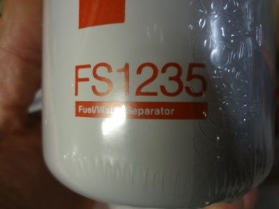 Фильтр FS PKG Fleetguard FS1235 (87036044) фото запчасти