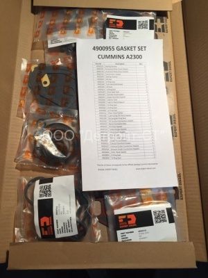 Набор прокладок Cummins A2300 4900955 фото запчасти