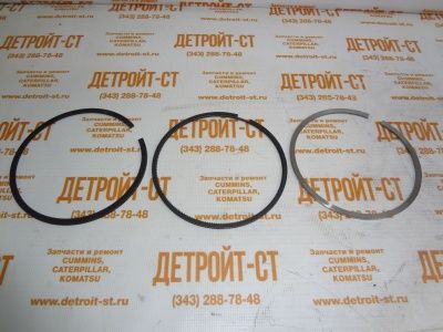 Кольца поршневые Cummins ISBe-4,5 4955251 (08-PR0781-000, 4955169, 3971297, 3970519, 4932587, 3971297, 3976339, 3968396, 4932801) фото запчасти