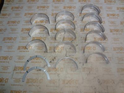 Комплект коренных вкладышей для двигателя Cummins ISG 12 4309573 фото запчасти