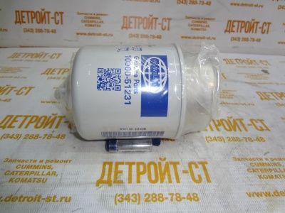 Фильтр сепаратор воды топлива Perkins 26560145 (078.206, 5001846015, P551431, KC227, 10000-51231, FS19830, 82-20592-SX, BF7682-D) фото запчасти