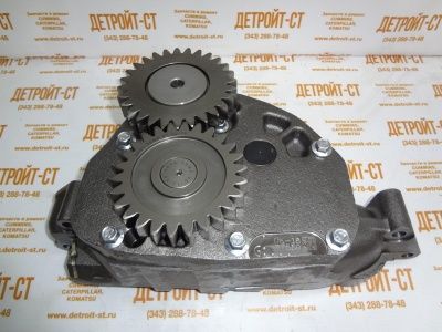 Насос масляный Cummins QSX15 4309499 (3100445, 2864073, 4298995, 3687528, 4024935, 4955955) фото запчасти