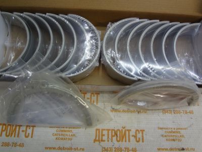 Комплект коренных подшипников (STD) Cummins M11 4025120 (4319792, 4025121, 3801150, 3016770, 4319798, 3400711, 3400710) фото запчасти