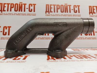 Выпускной коллектор (часть) Cummins 3937478 (3943851, 3937477, 3943850, 3968361) фото запчасти
