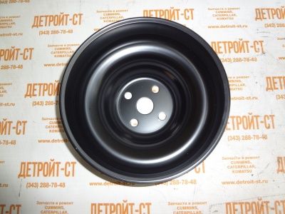 Шкив привода вентилятора QSC8.3 4943445 (3914461, 3908820, 3903767, 6732-61-3130) фото запчасти