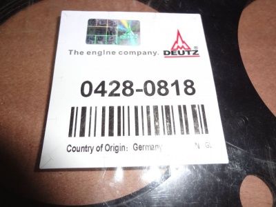 Прокладка ГБЦ Deutz 2011 04280818 (4280818, 0428-0818) фото запчасти