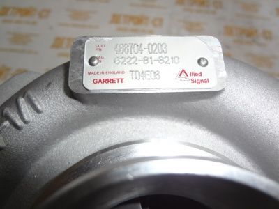 Турбонагнетатель Komatsu 6151-82-8500 (WG1318902, 335556, WG1129406, 4667045211, S6151818500, T916283) фото запчасти