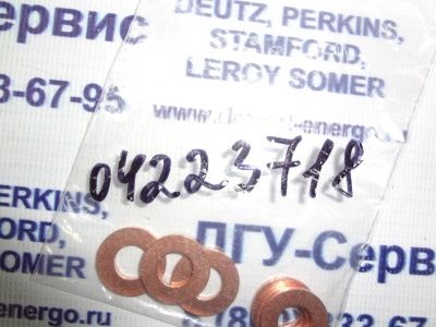 Уплотнительное кольцо Deutz 04223718 (4223718, 0422-3718, 04221433, 0422-3718, 0422-1433) фото запчасти