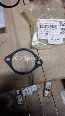 Прокладка водяного патрубка системы охлаждения Cummins 3945603 (5306748, 3415658, 5398279, 3913032) фото запчасти