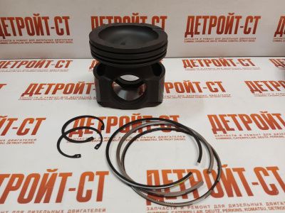 Поршень с кольцами Cummins 2882118 (4955227, 4298991, 3104186) фото запчасти