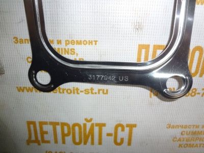 Прокладка турбины Cummins KT19, KT38, KT50 3177942 (3176770, 3010622) фото запчасти