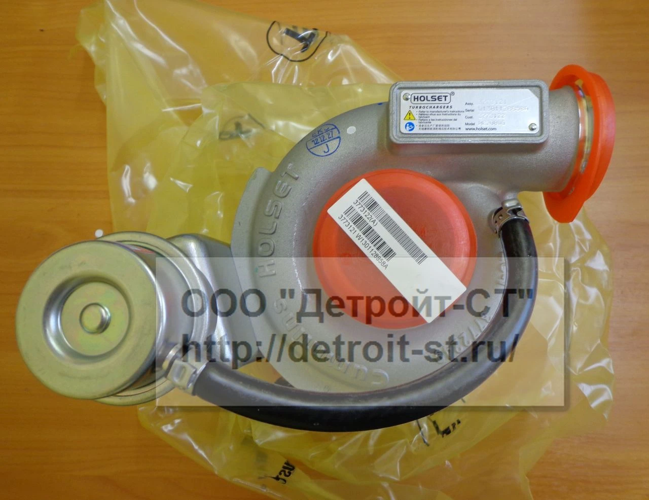 Турбокомпрессор Cummins ISF-2,8 HE200WG (Газель) 3773121 (3773122) фото запчасти