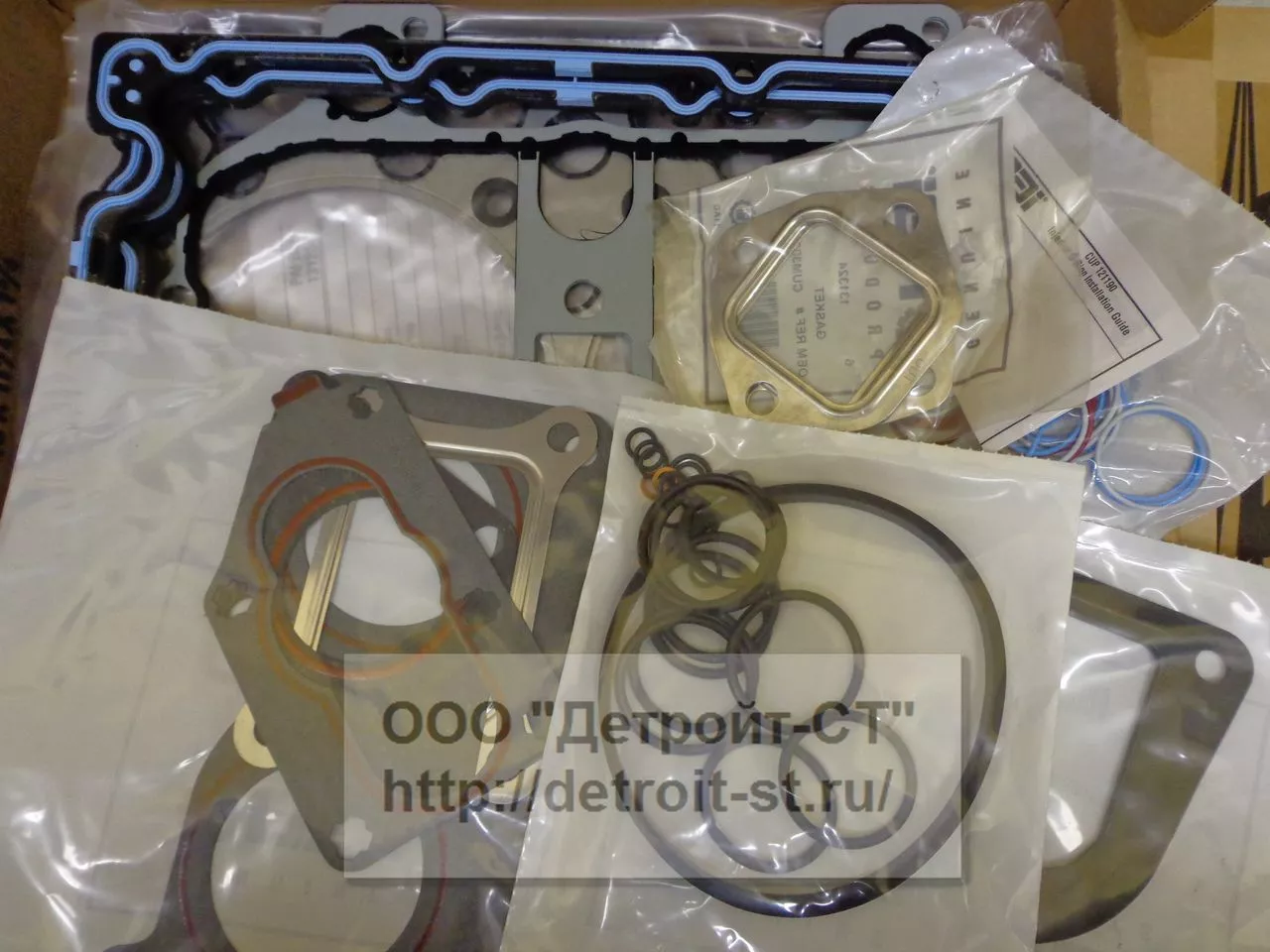 Набор прокладок верхний Cummins NTA-855 3801330 (3804276, 3801331, 3801236, 3020684, 3004673) фото запчасти