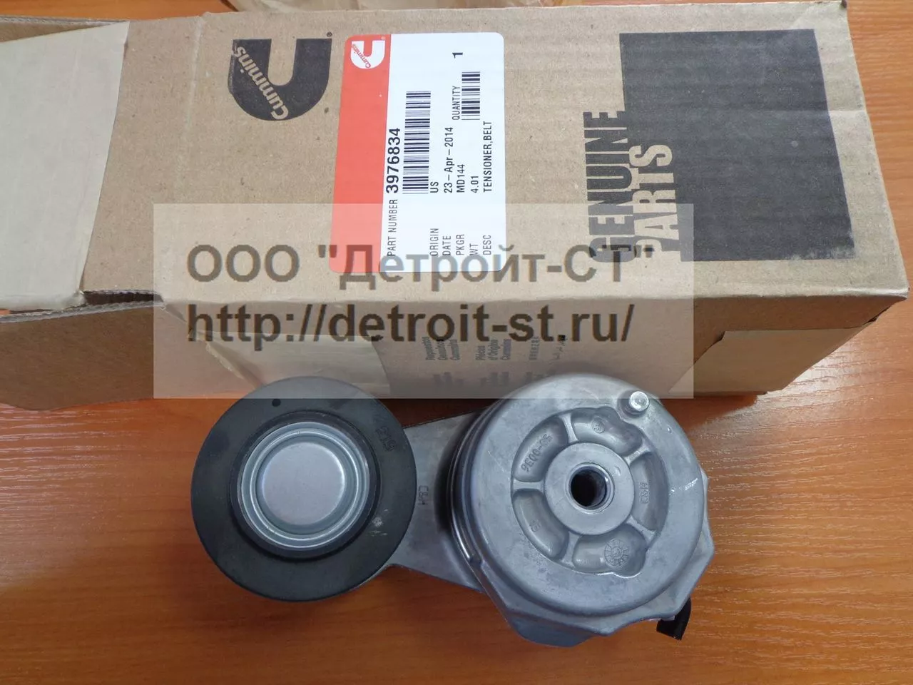 Натяжной ролик Cummins 3976834 (3957434) фото запчасти