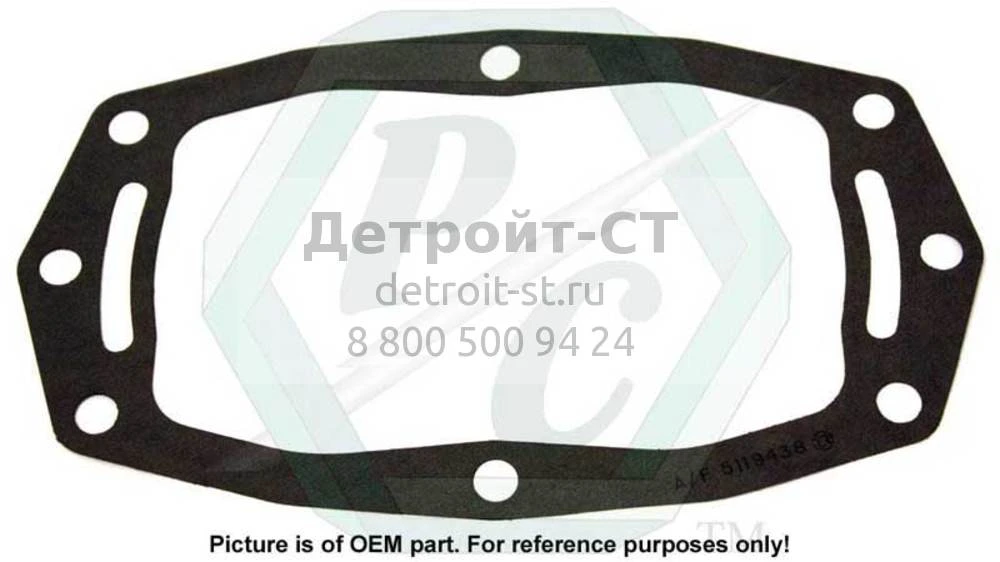Gasket, Gov. To Blower, 6V53 5119438 фото запчасти
