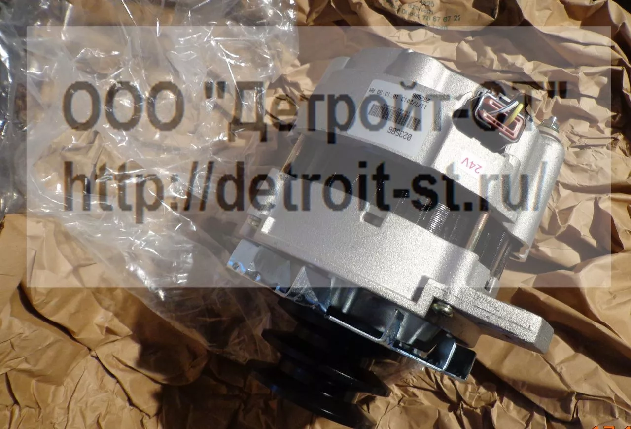 Генератор 34368-02300 Hyundai R170W-7 24V, 50Amp фото запчасти