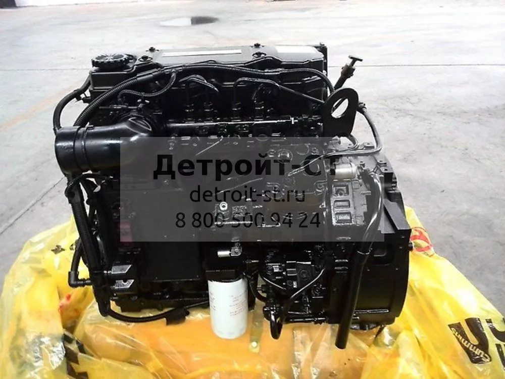 Двигатель Cummins QSB4.5 фото запчасти